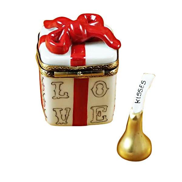 Love XO XO Gift Box with Kiss for Romantic Moments, view 3
