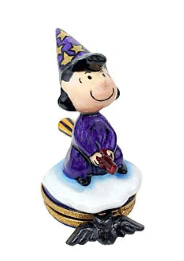Lucy Witch Halloween by Artoria, an authentic French Limoges box from Limoges Boutique