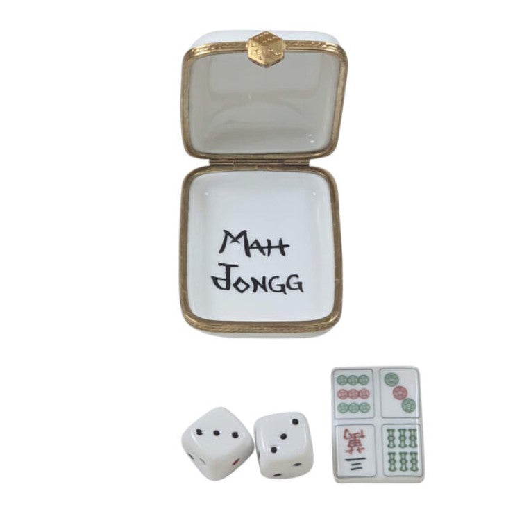 Mah Jongg Tile with Removable Dice, view 2