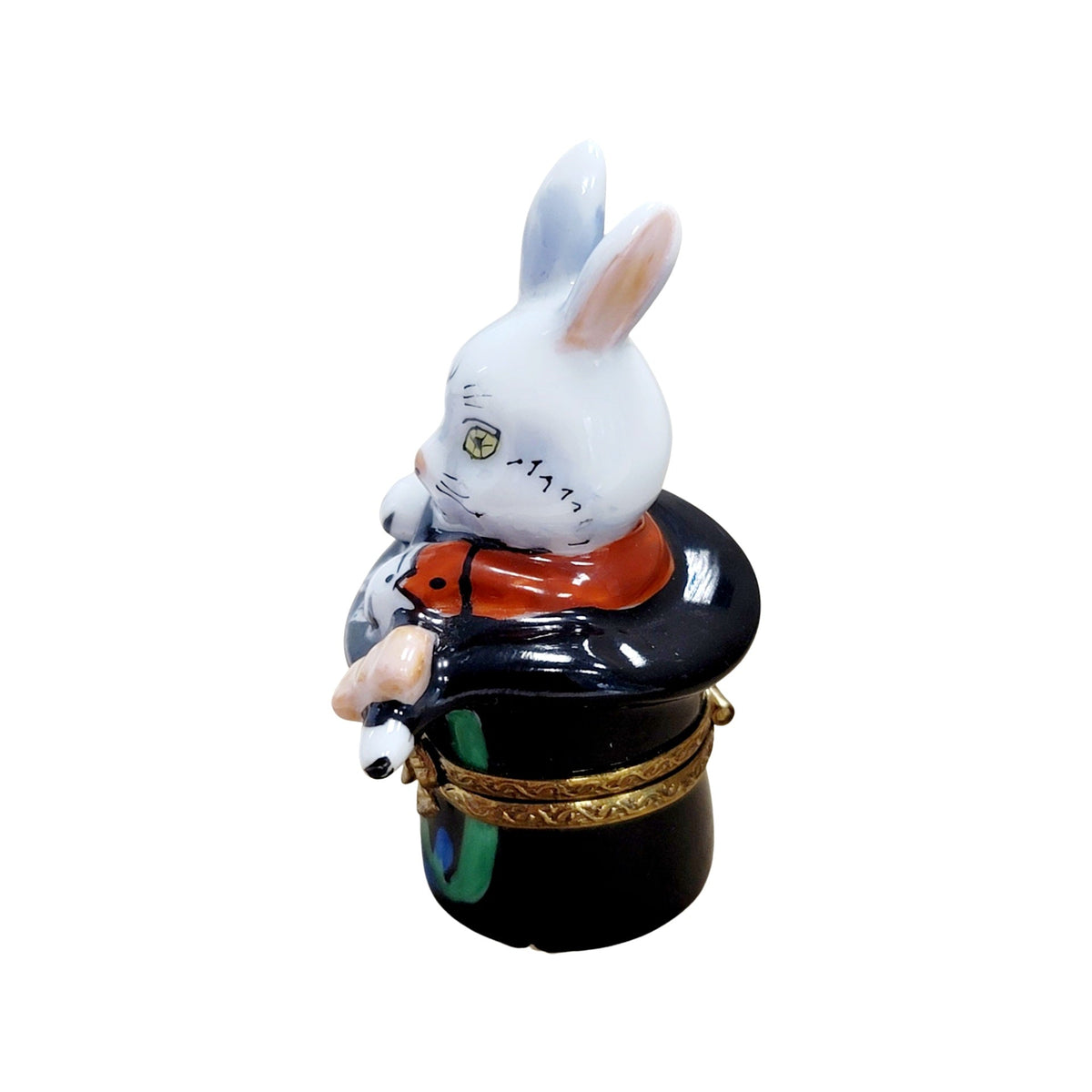 A thoughtful gift for Francophiles: the Magic Rabbit Black Hat Magician Limoges box