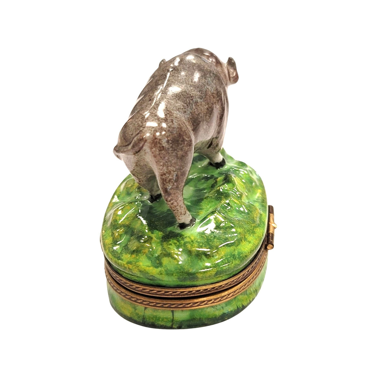 Buffalo Limoges Box Figurine for Collectors Limoges, view 5