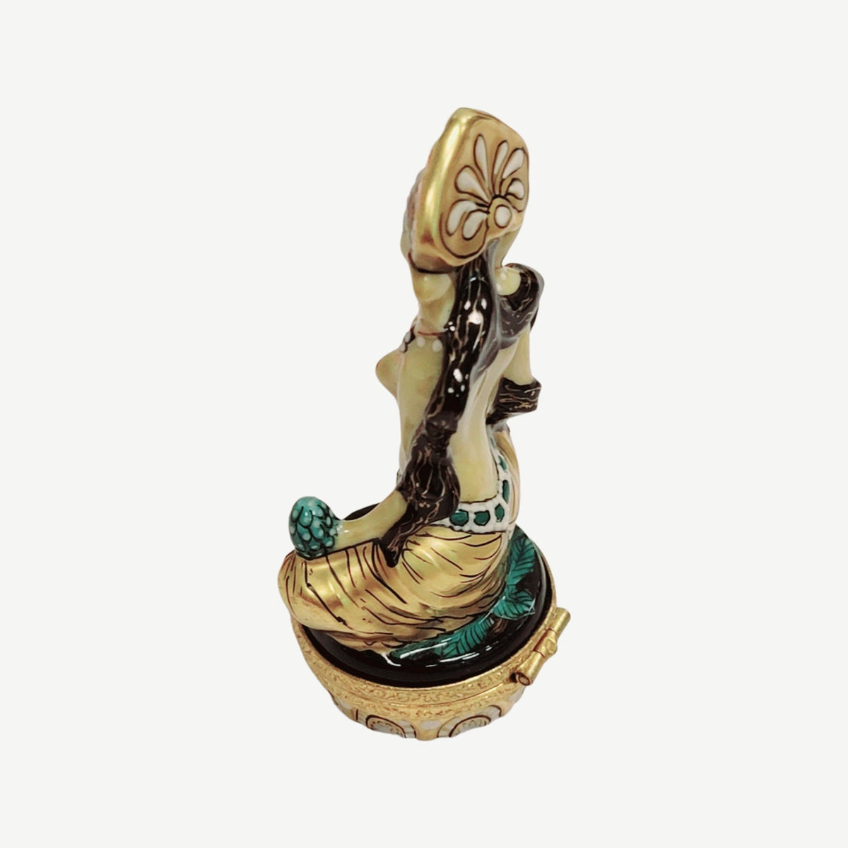 Meditating Egyptian Figurine Home Décor, view 3