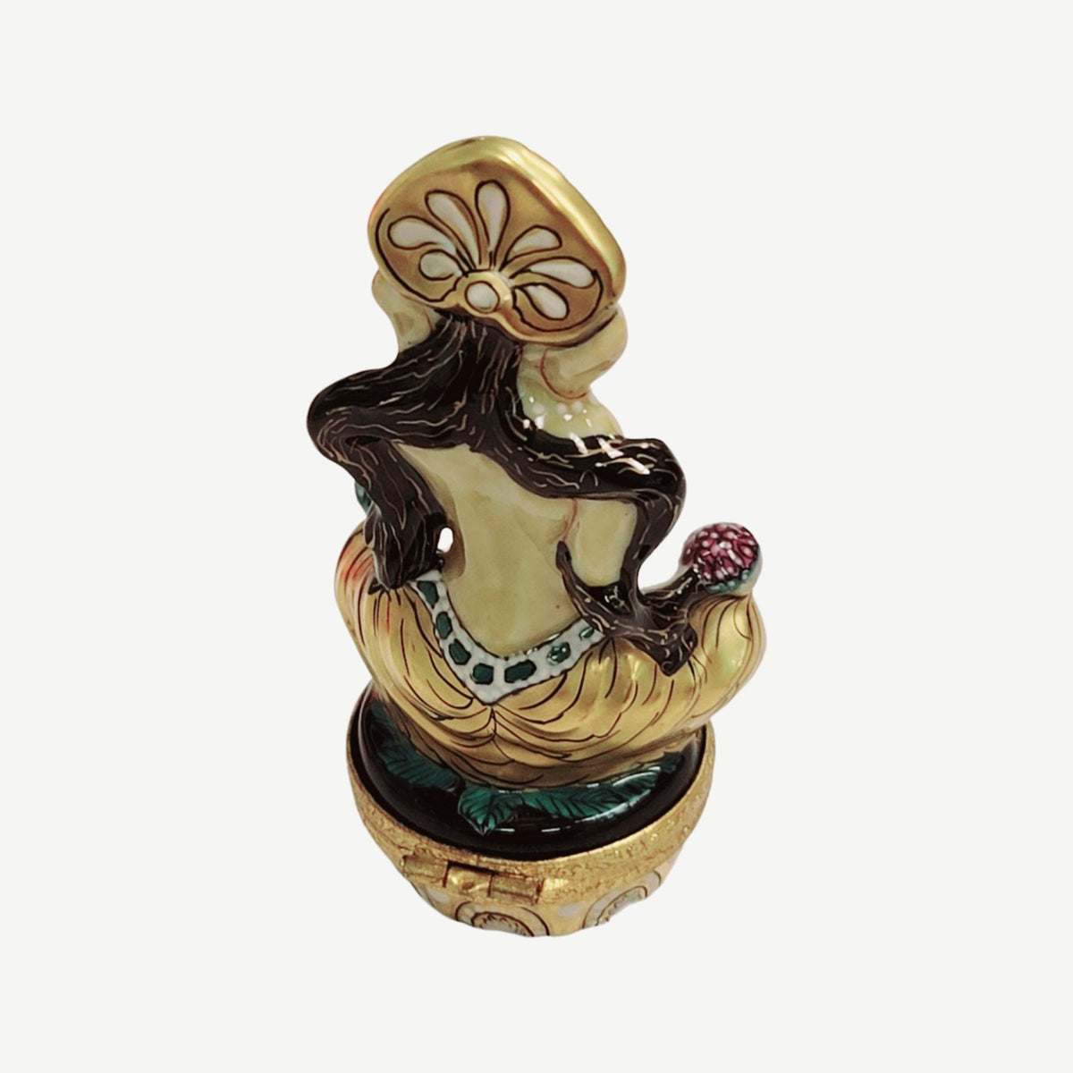 Meditating Egyptian Figurine Home Décor, view 4