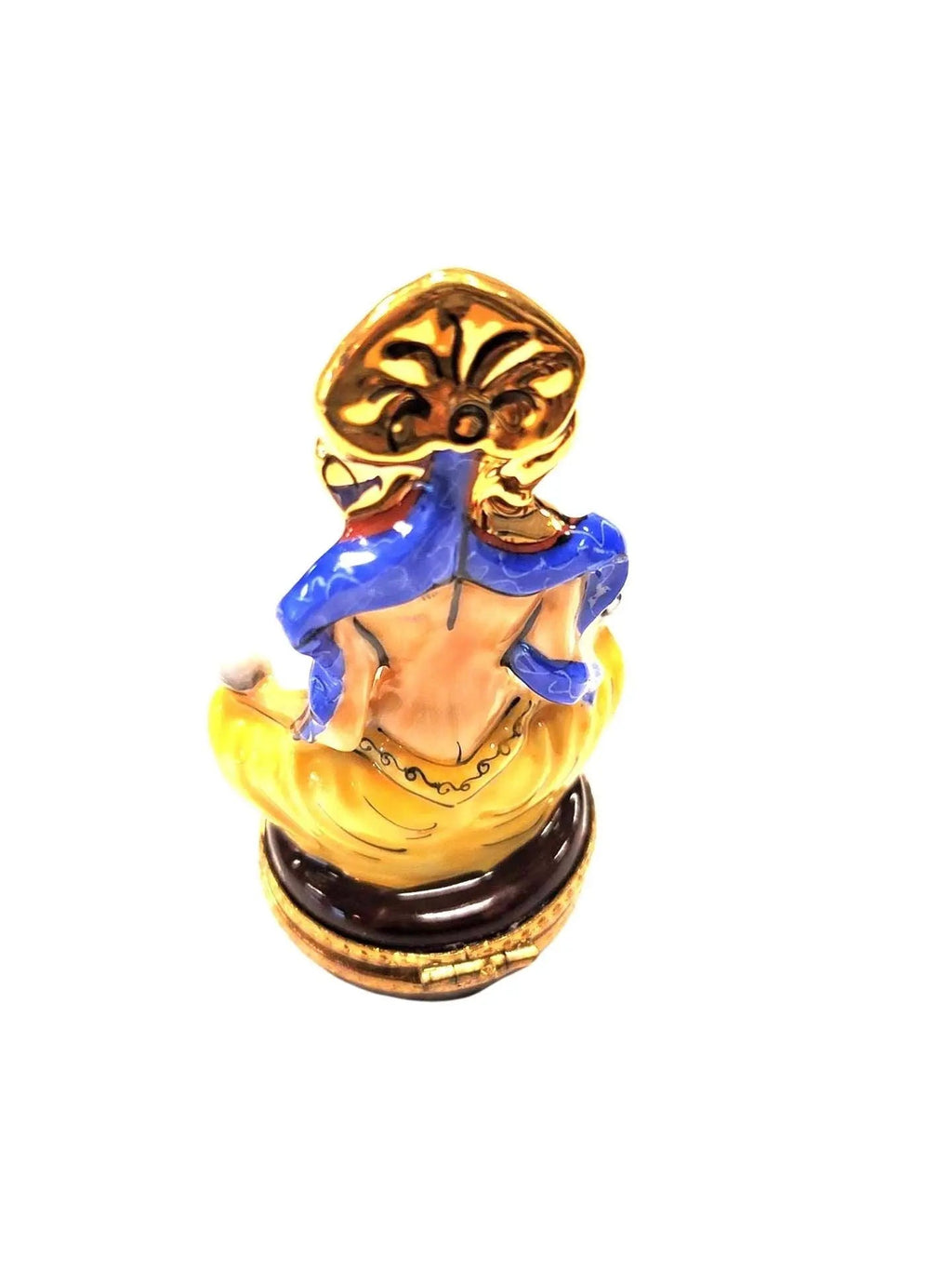 Meditating Egyptian Limoges Box Figurine, view 10