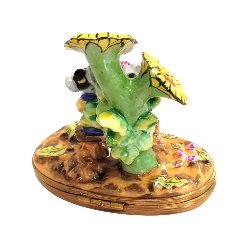 Mice Under Sun Flowers Limoges Box Figurine Limoges, view 6