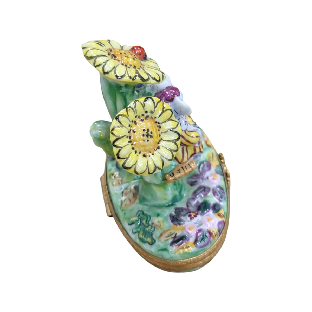 Mice Kissing Under Sunflowers for Romantic Collectors, view 5