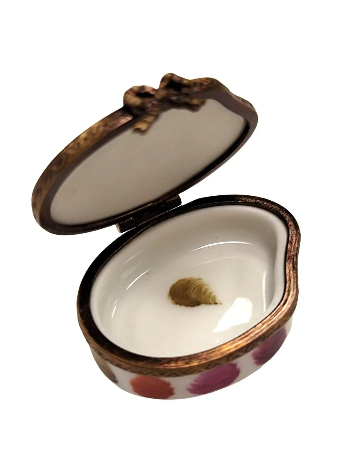 Mini Artist Paint Pallette Limoges Box Figurine Gift, view 7