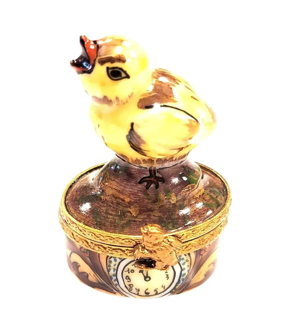 Mini Chick Limoges box, an heirloom-quality piece for collectors