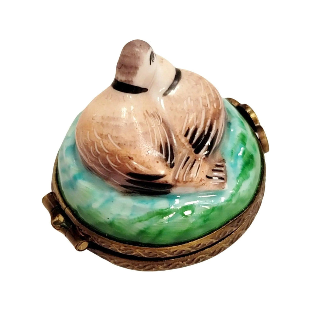 Mini Doves Limoges Box for Love Symbolism, view 2