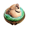 Mini Doves Limoges Box for Love Symbolism, a hand-painted Limoges porcelain gift