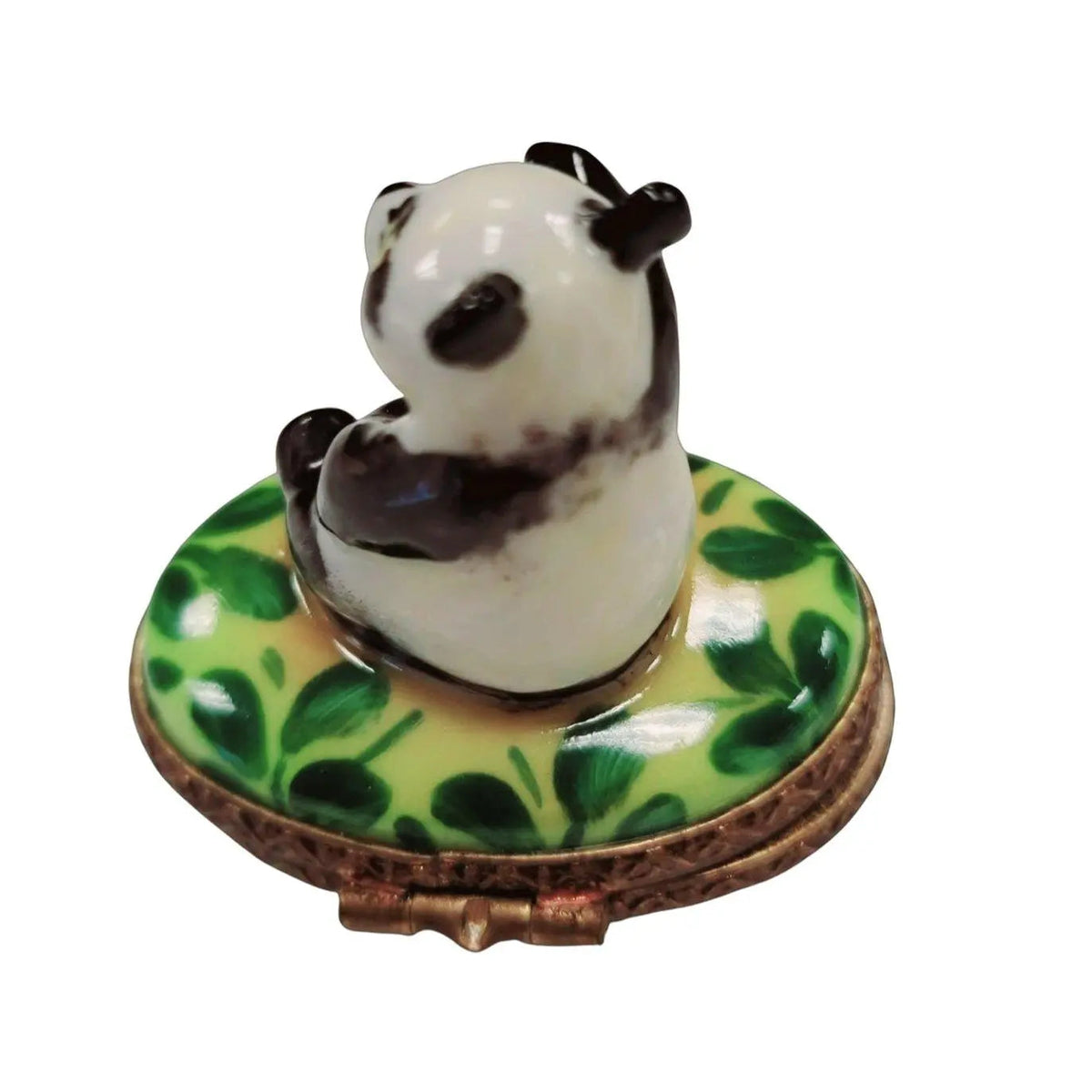 Mini Panda Bear Limoges Box for Collectors, view 4