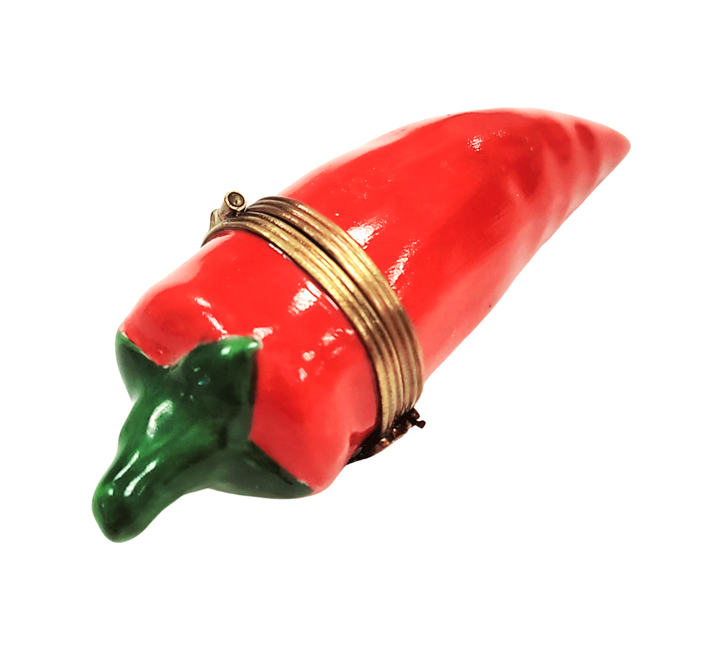 Mini Red Pepper Limoges Box for Collectors, view 3