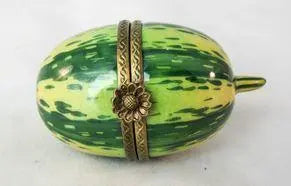 Mini Watermelon Retired Porcelain Limoges Porcelain Art Object, view 2