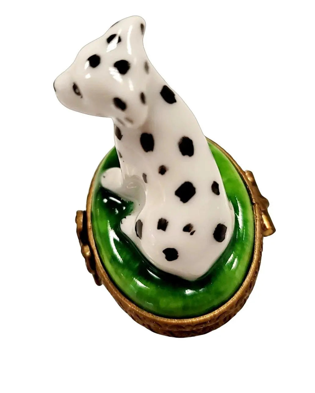 The Mini Dalmation Dog, a Limoges keepsake with true French charm
