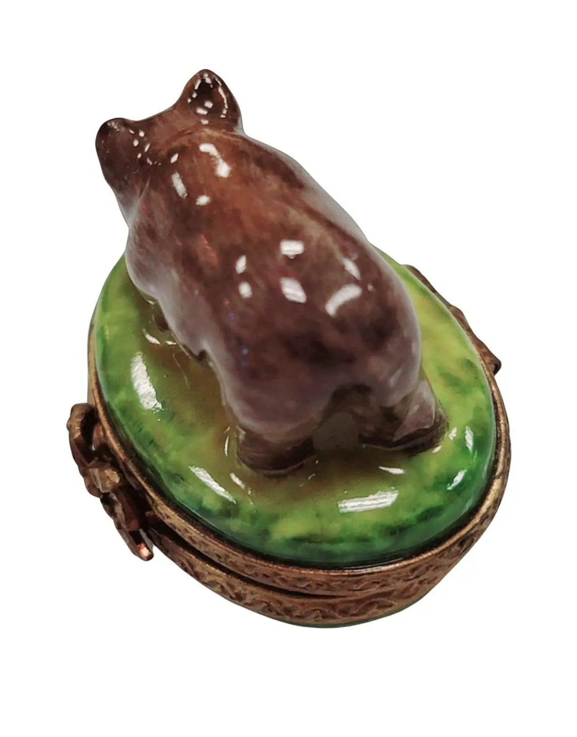 Mini Rhino Limoges Box Figurine, view 5