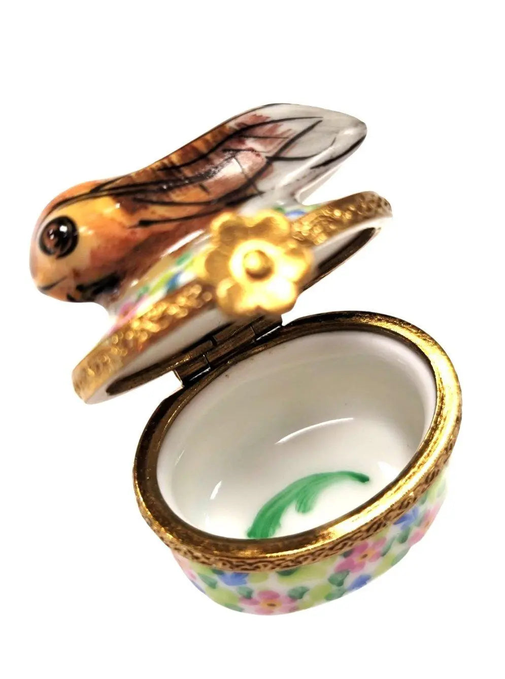 Mini Locust Limoges Box Figurine for Insect Lovers, view 2