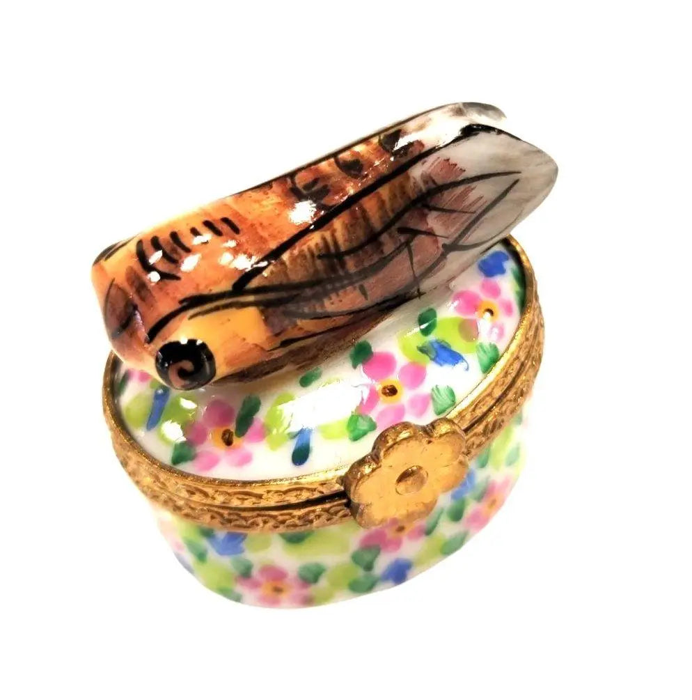 Mini Locust Limoges Box Figurine for Insect Lovers, view 3