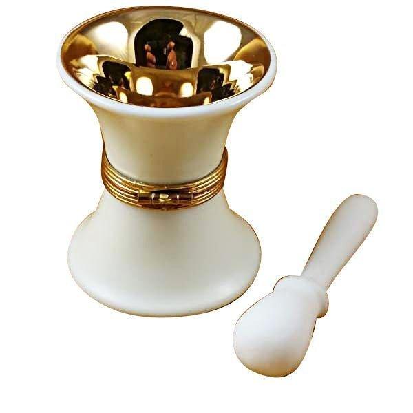 The Mortar And Pestle, a Limoges keepsake with true French charm