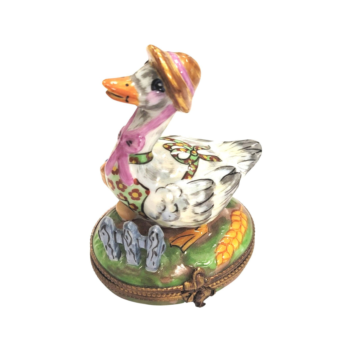 Mother Goose Limoges Box Figurine 1 for Collectors, a hand-painted Limoges porcelain gift