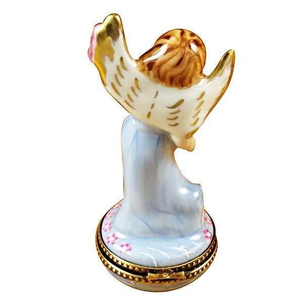 Nativity Angel Limoges Box Collectible for Christmas Decor, view 3