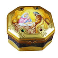 Limoges Boutique presents the Rochard Nativity Octagon, a genuine Limoges box painted by hand in France