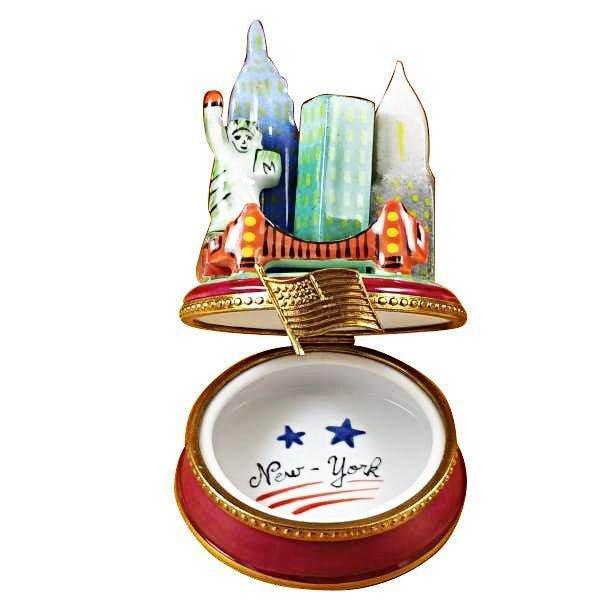Hand-painted York Night Limoges box, French artistry for lovers of fine art