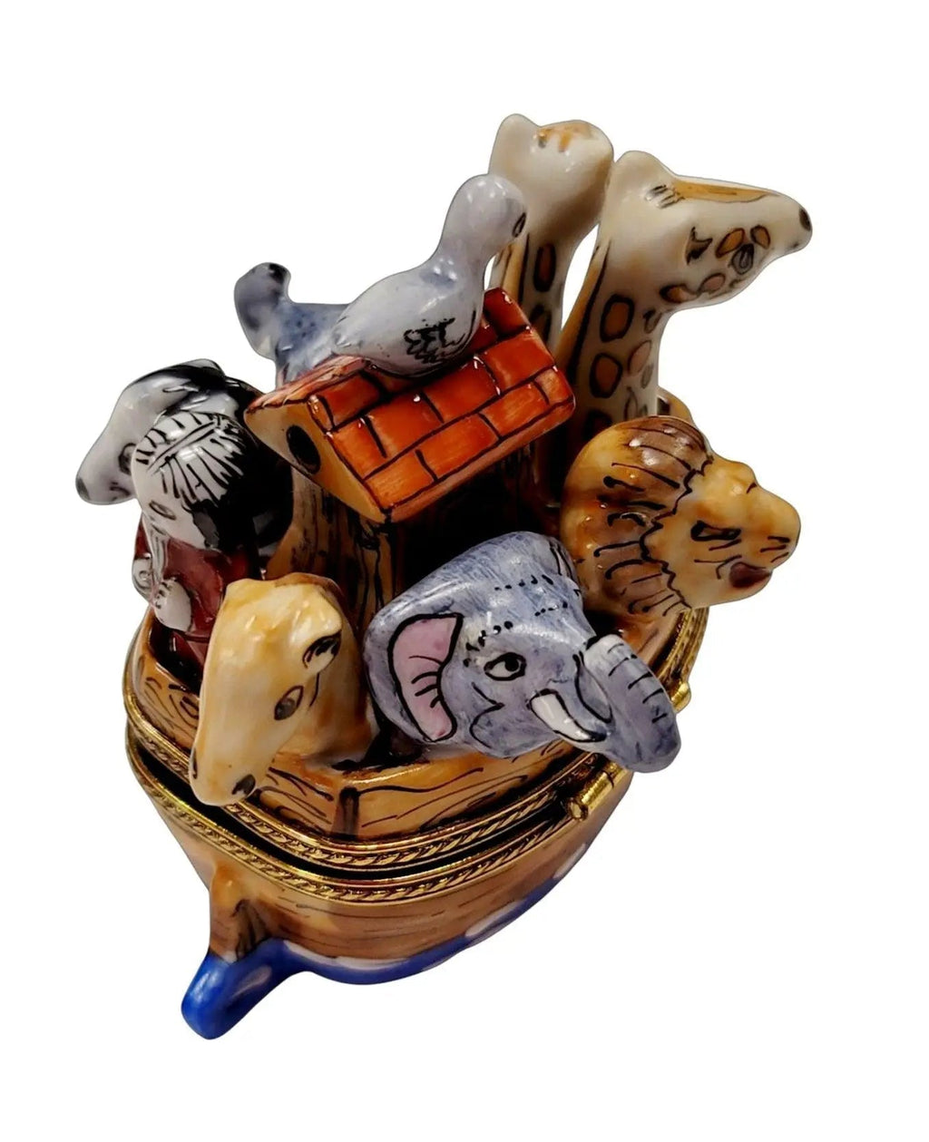 Noah's Ark Porcelain Limoges Box for Collectors Gift, view 10