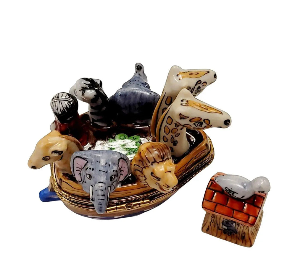 Noah's Ark Porcelain Limoges Box for Collectors Gift, view 12