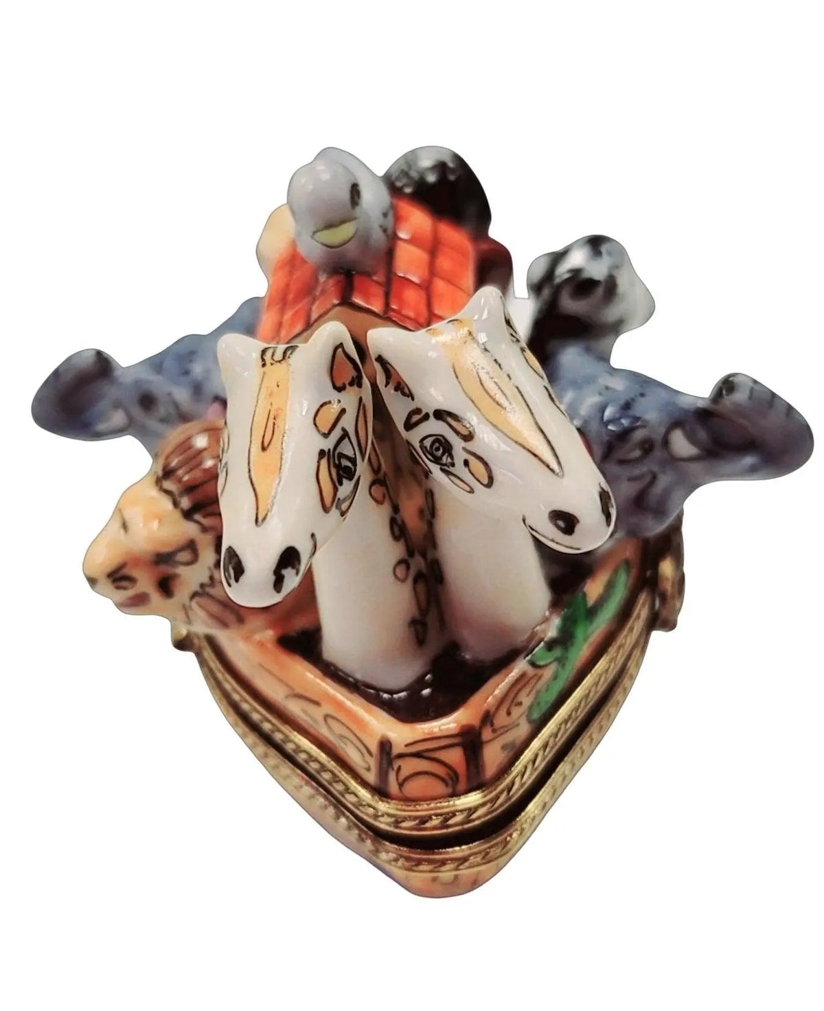 Noah's Ark Porcelain Limoges Box for Collectors Gift, view 5