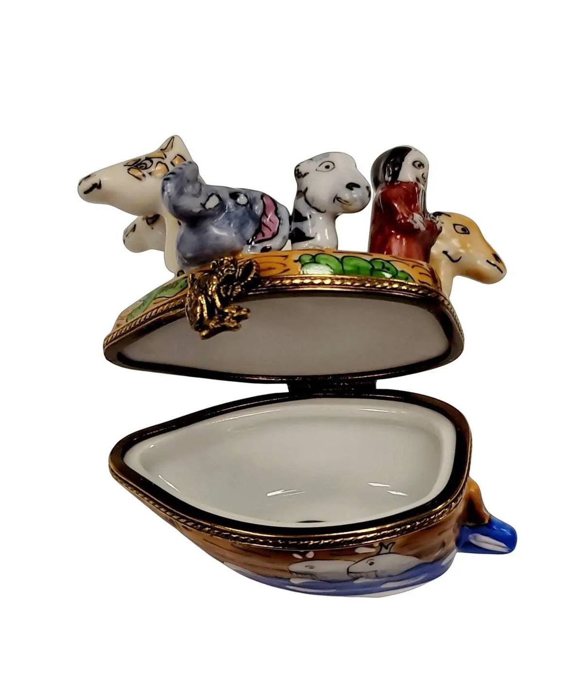 Noah's Ark Porcelain Limoges Box for Collectors Gift, view 2