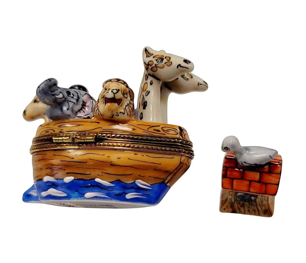 Noah's Ark Porcelain Limoges Box for Collectors Gift, view 7