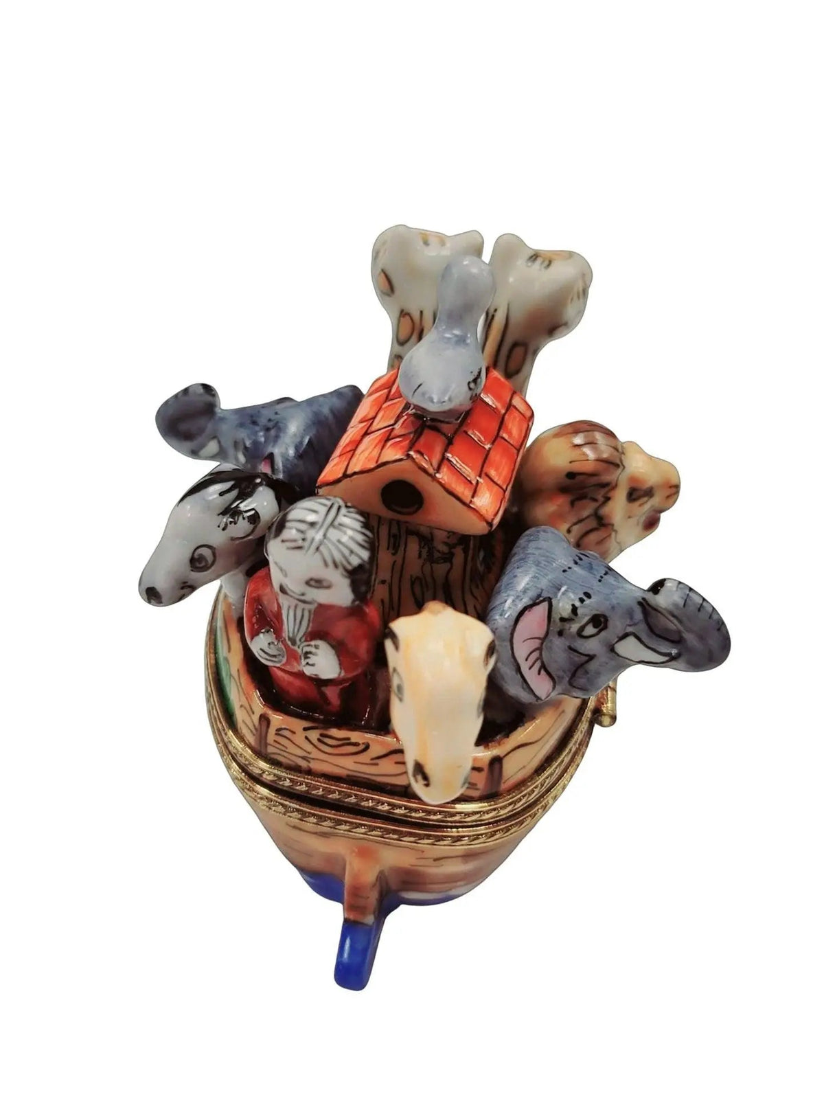 Noah's Ark Porcelain Limoges Box for Collectors Gift, view 9