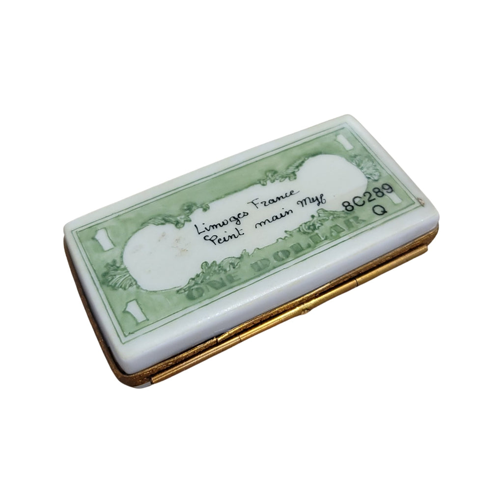 One Dollar Bill Limoges Box for Collectors, view 4