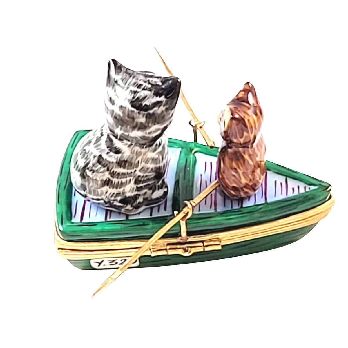 The Owl and Pussy Cat, a Limoges keepsake with true French charm