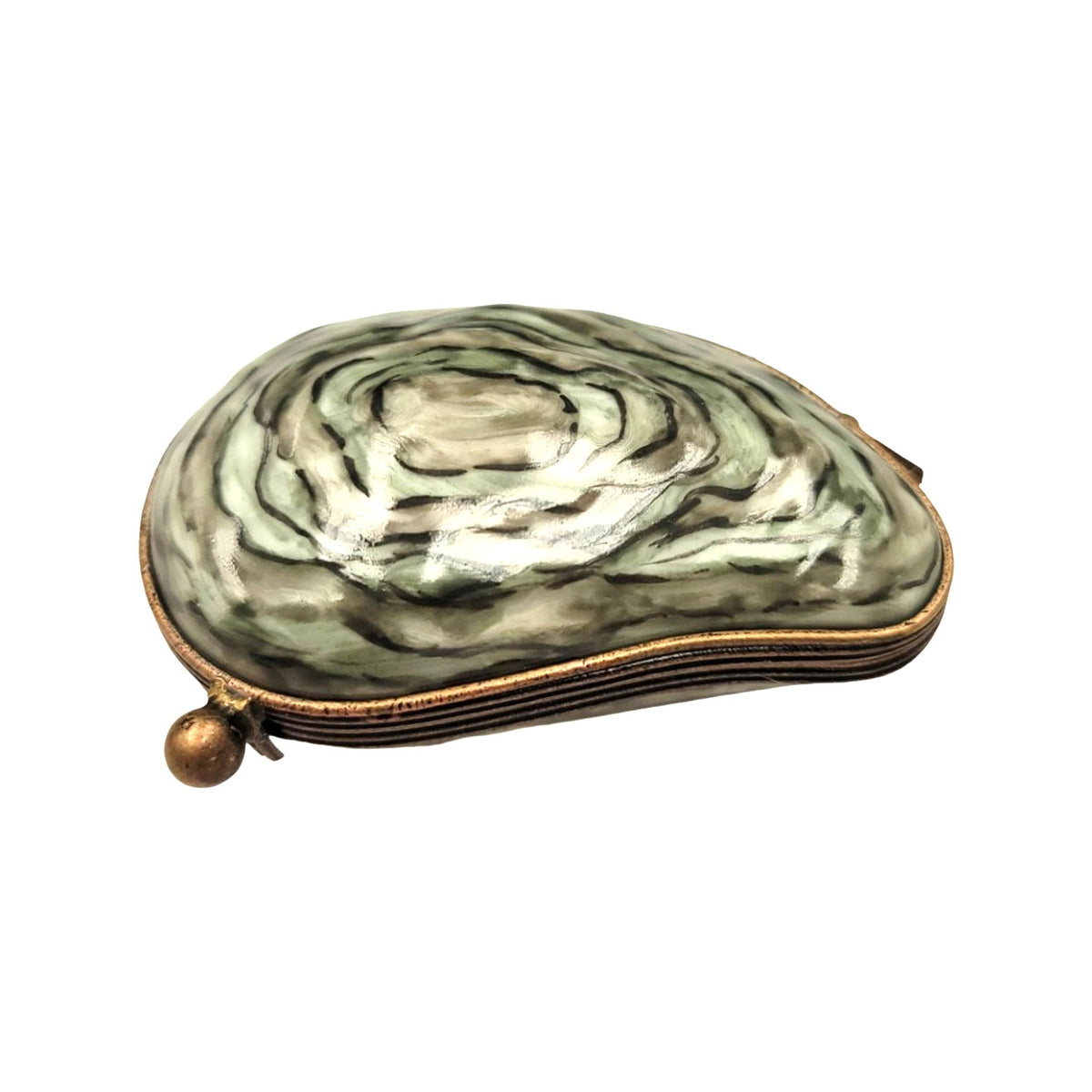 Limoges Boutique presents the Oyster With Pearl, a genuine Limoges box painted by hand in France