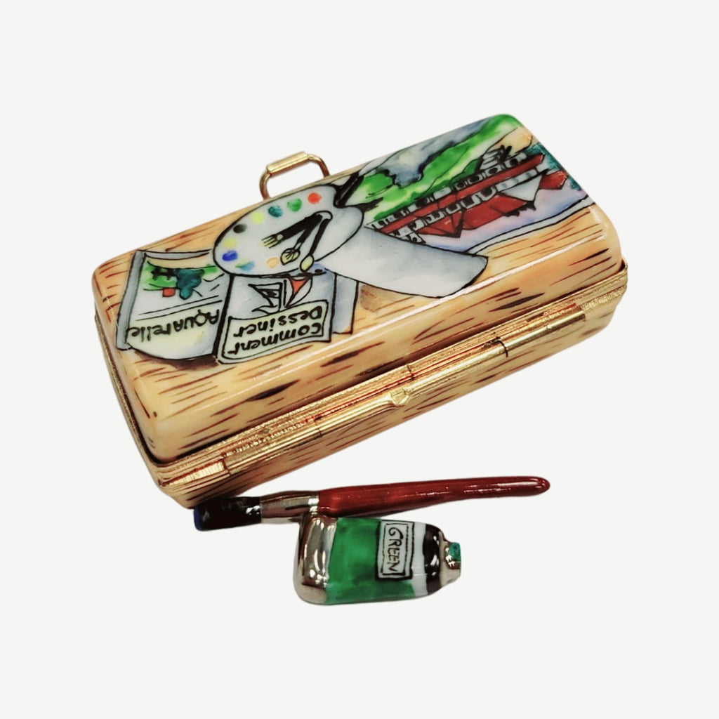 Paint Brush Limoges Box for Art Lovers, view 3