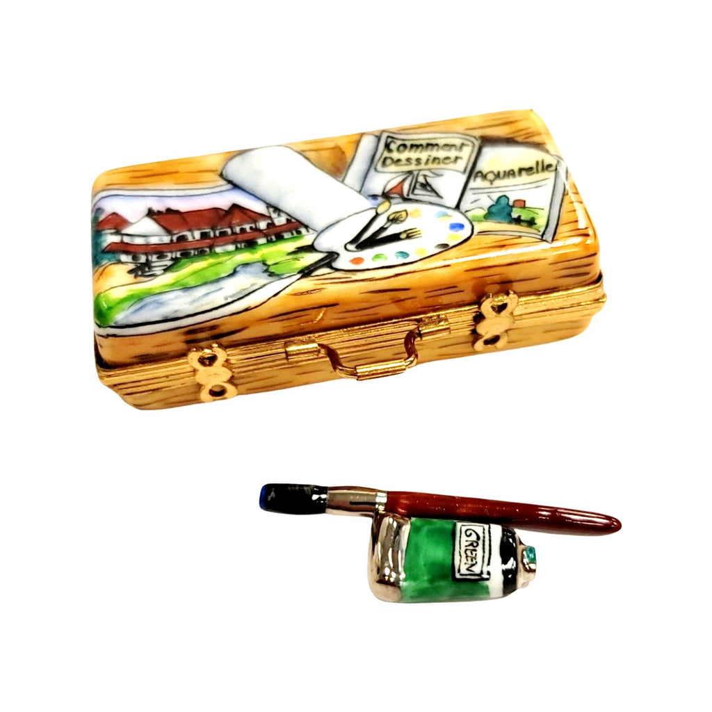 Paint Brush Limoges Box for Art Lovers, view 4