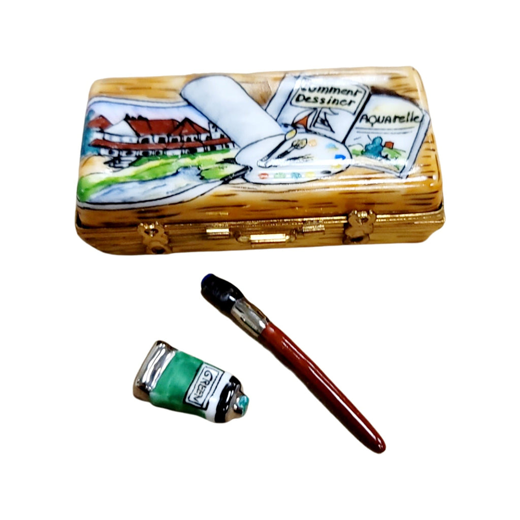 Paint Brush Limoges Box for Art Lovers, view 6
