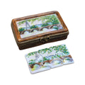 Paris Puzzle Limoges Box Figurine, a hand-painted Limoges porcelain gift