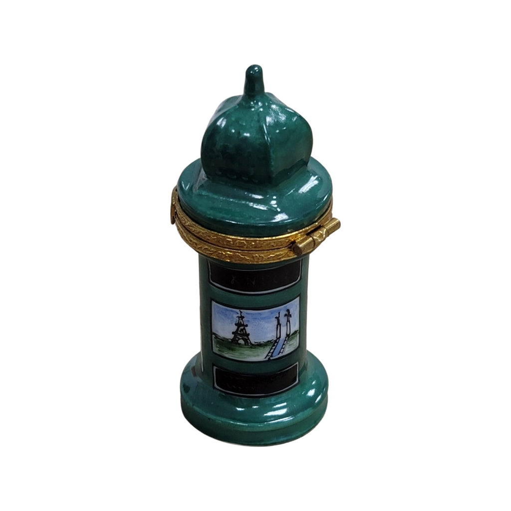 Paris Kiosk Limoges Box for Collectors, view 4