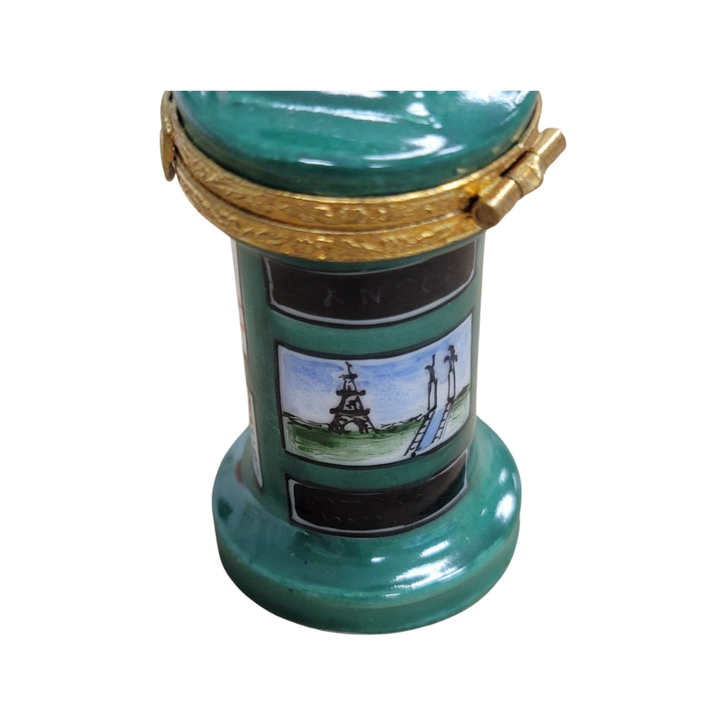 Paris Kiosk Limoges Box for Collectors, view 5