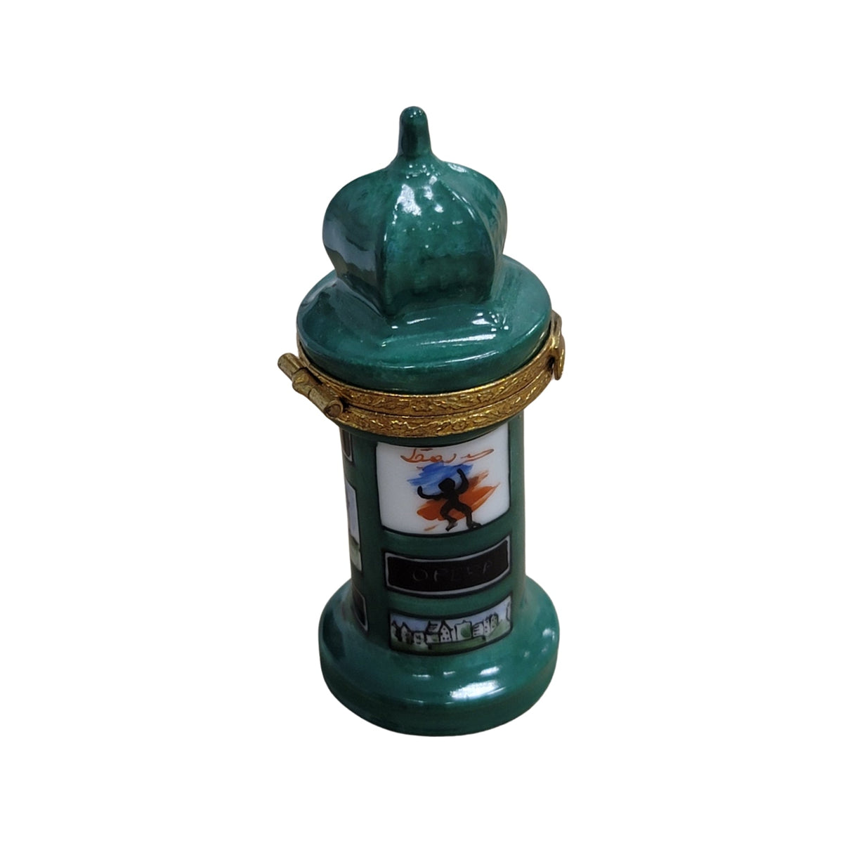 Paris Kiosk Limoges Box for Collectors, view 6