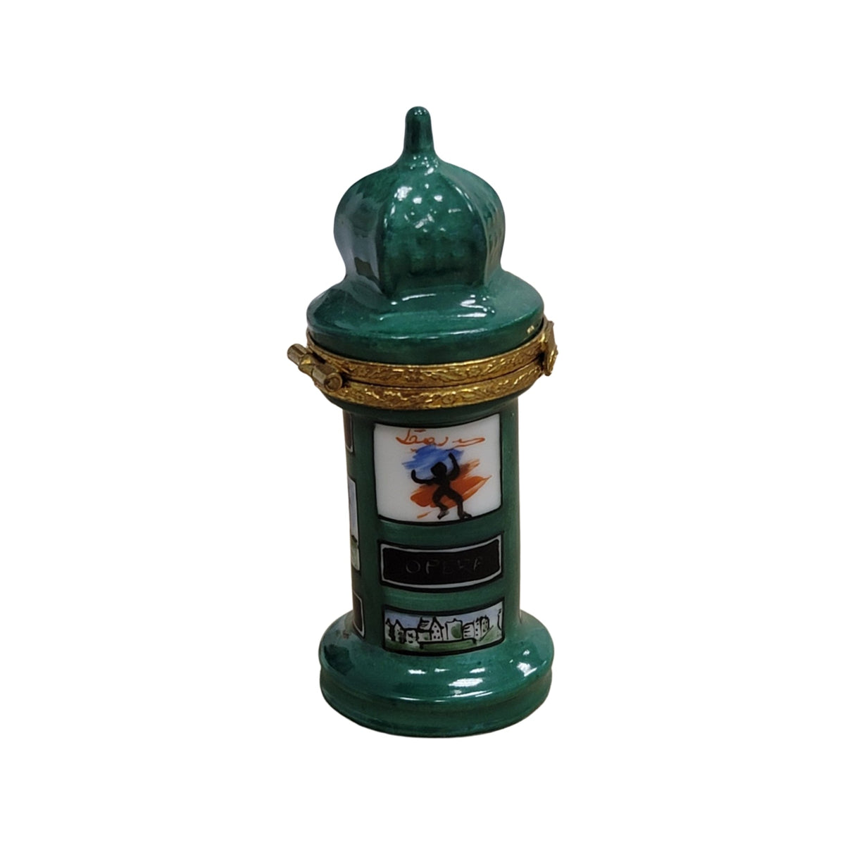Paris Kiosk Limoges Box for Collectors, view 8