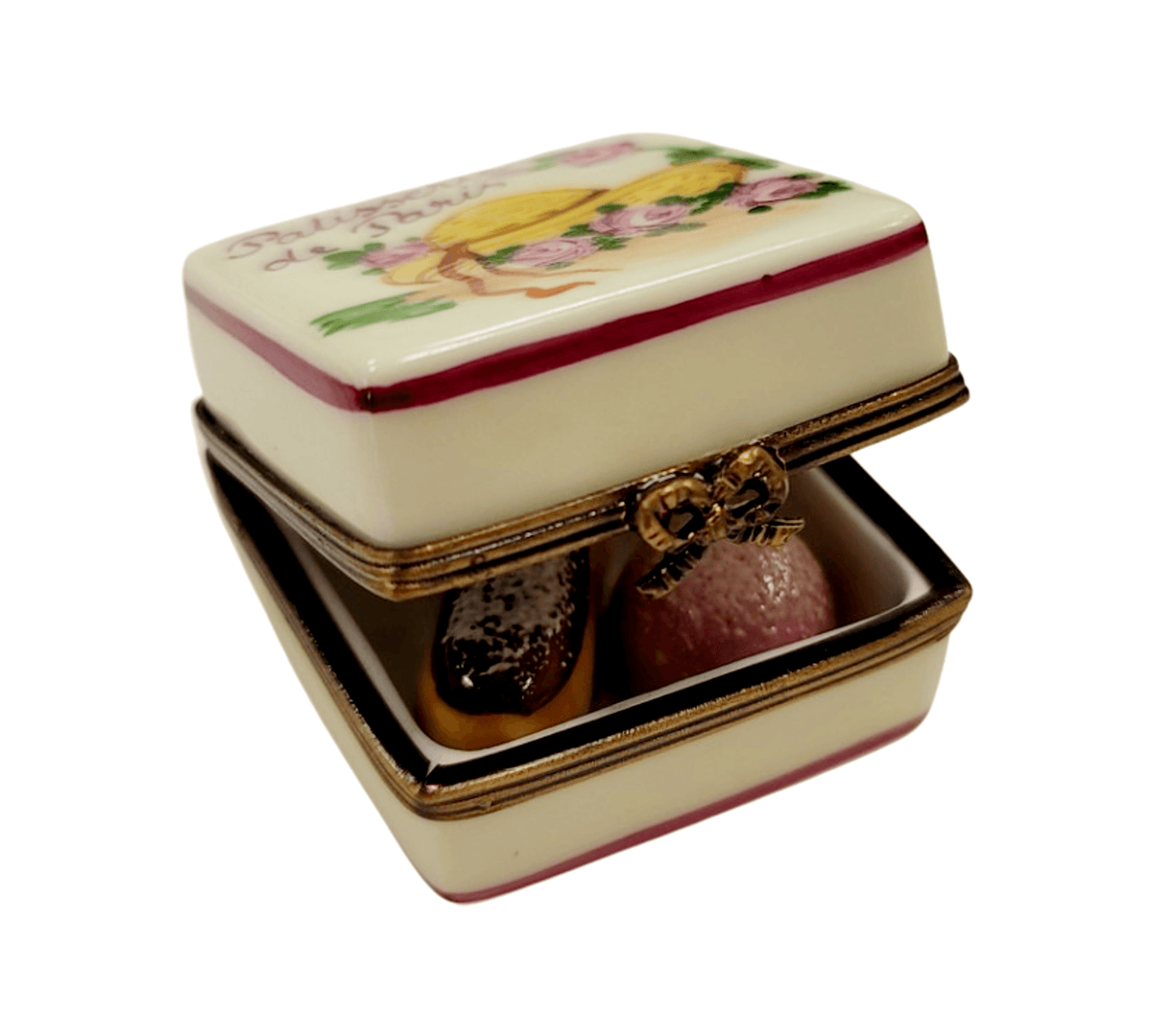 Fine art lovers will admire this Pastry Truffles from Paris Limoges box