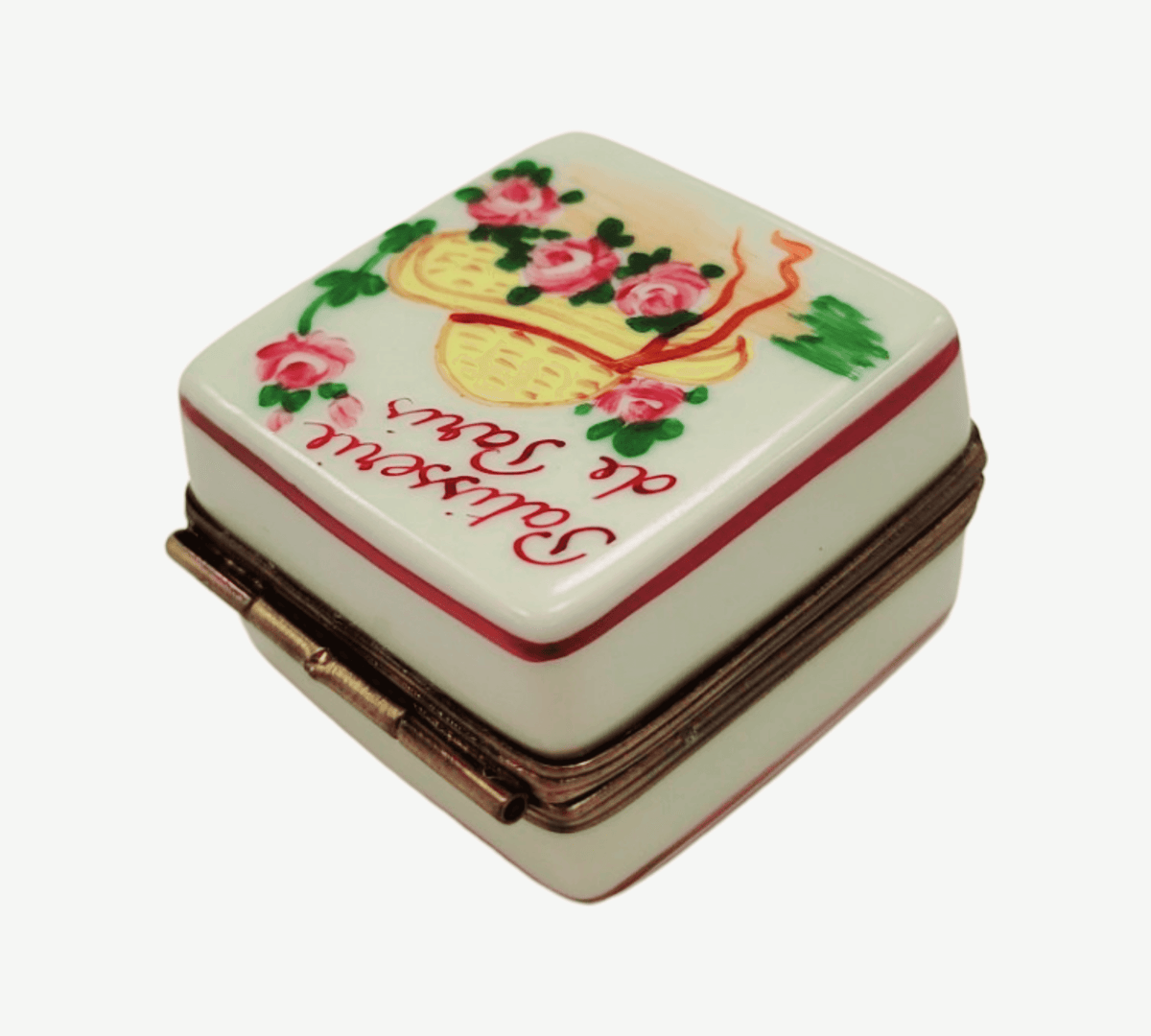 Hand-painted Pastry Truffles from Paris Limoges box, French artistry for lovers of fine art