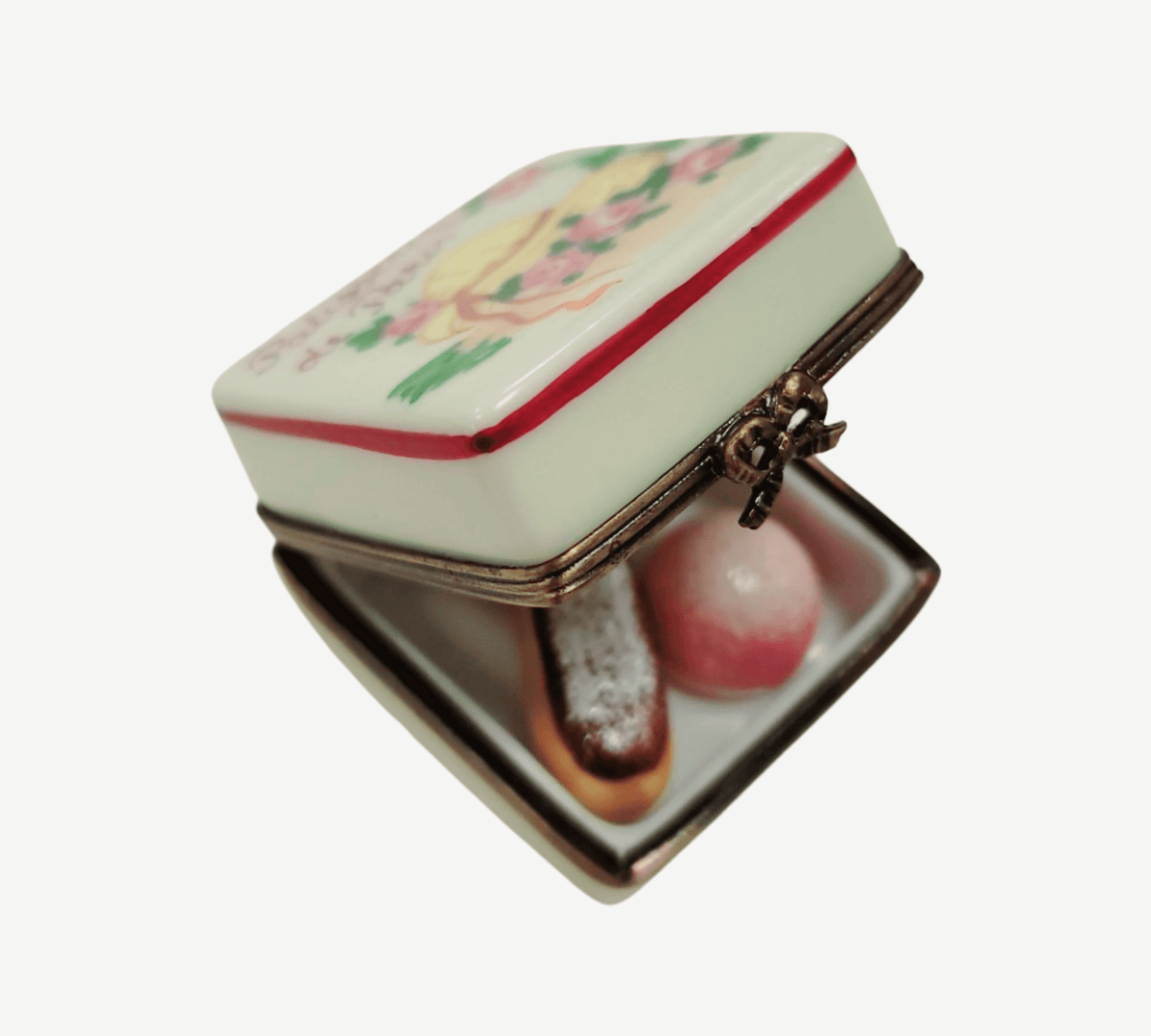 Pastry Truffles from Paris Limoges box painted by hand in Limoges, France, a gift to treasure