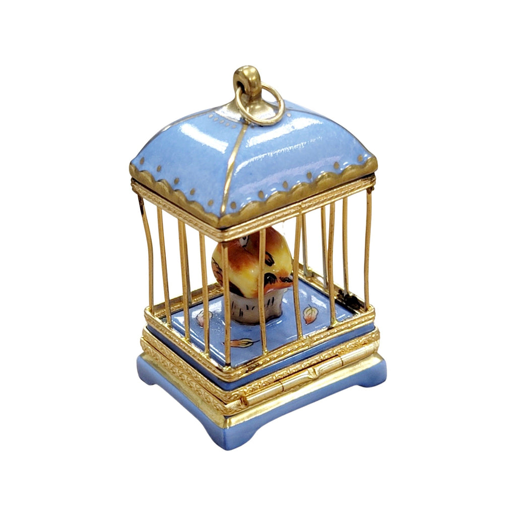 Pastel Blue Love Birds Cage for Romantic Gift, view 13