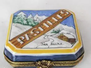 Pastilles Sweet Candy Limoges Box for Collectors, view 2