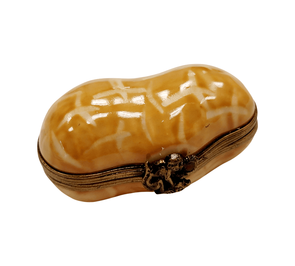 Peanut Delight Limoges Box for Collectors, a hand-painted Limoges porcelain gift