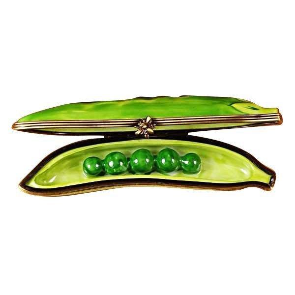 Peapod Limoges box painted by hand in Limoges, France, a gift to treasure